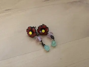 레네레이드 꽃 귀걸이