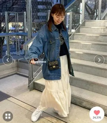 DISCOAT 디스코트 USA 코튼 데님 빅 G 재킷