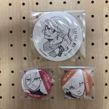 블루 록 이세탄 캔뱃지 코스터 치기리 효마 쿠니가미 렌스케