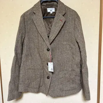 유니클로 테일러드 자켓 3XL 브라운