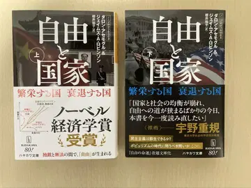 자유와 국가 (상, 하) 번영하는 나라 쇠퇴하는 나라 2권 세트