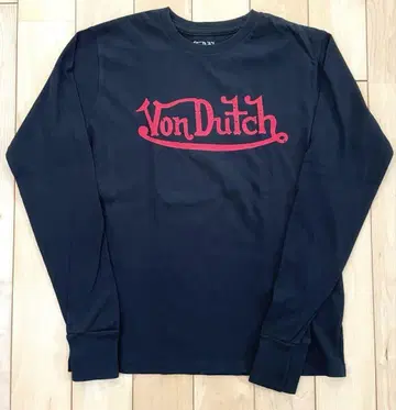 새상품 보치 Von Dutch 긴팔T셔츠 롱T 미국제 블랙 S
