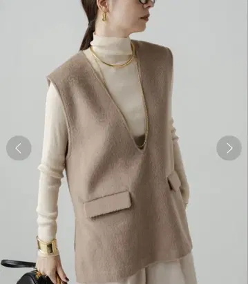 LOUNGEDRESS 샤기 베스트