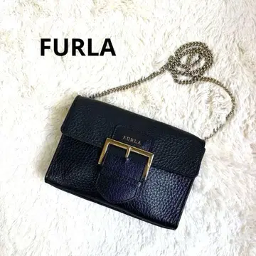 훌라 FURLA FLO 체인백 블랙 숄더백 블랙