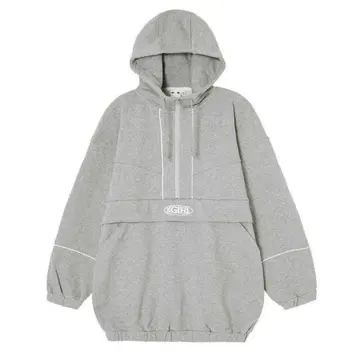 엑스걸 SWEAT ANORAK DRESS 맨투맨 아노락 드레스