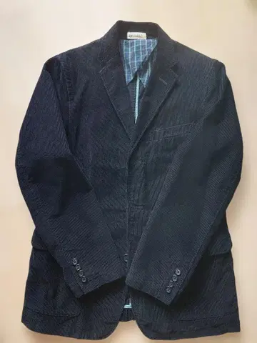 J.CREW 코듀로이 테일러드 자켓 블랙