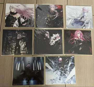 EGOIST DMM 스크래치 색지 8장 세트