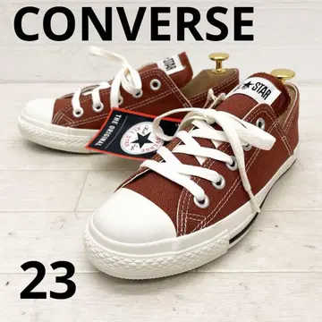 169 1 새상품 CONVERSE 로우컷 스니커즈 브라운 컨버스