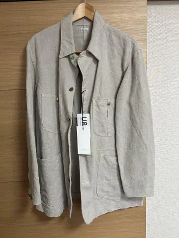 A.PRESSE 린넨 Coverall Jacket