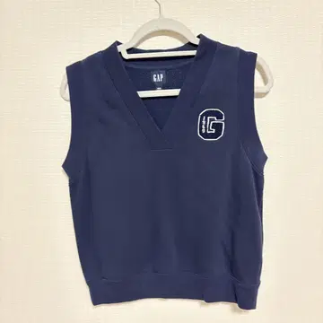 GAP 네이비 와펜 로고 베스트