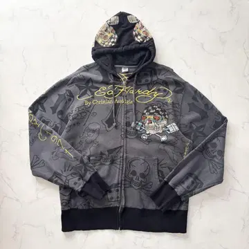 Ed hardy 지퍼 후드티