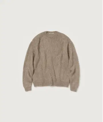 AURALEE BRUSHED SUPER KID MOHAIR KNIT