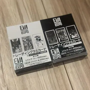 에반게리온 대박람회 에바박 트레이딩 라미 카드 BOX