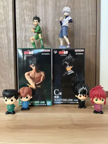 제일복권 유유백서 HUNTER x HUNTER 피규어 세트