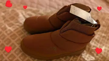 THE NORTH FACE 브라운 슬립온 부츠 23cm 택 포함 새상품