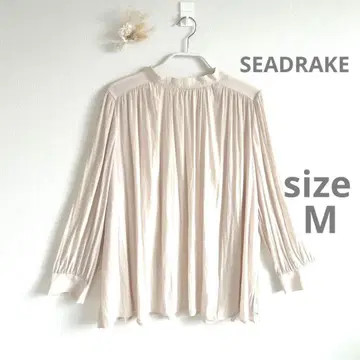 [ SEADRAKE ] 긴팔 2WAY 블라우스 드레이프감 촉촉한 상의