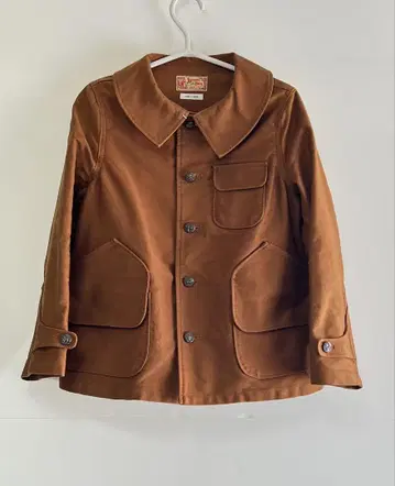 [일본제] BEAMS BOY 코튼 트윌 헌팅 자켓 브라운