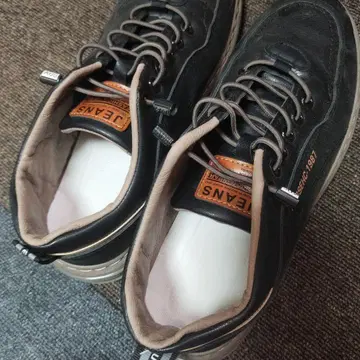 JEANS PORSHEC-1987 블랙 스니커즈