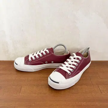 컨디션 최상 컨버스 가죽 잭 파셀 23.0cm 빨간색 916