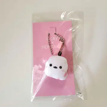 새상품 GLAY 하코다테 공항 한정판 시마연가 키링 핑크/TERU