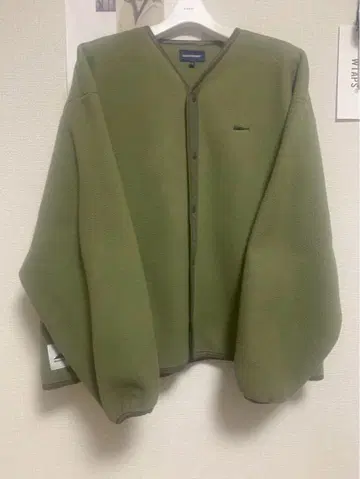 descendant 22aw KNOT FLEECE CARDIGAN
