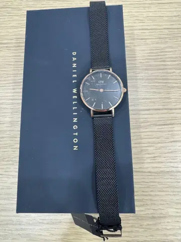 Daniel Wellington 손목시계 블랙