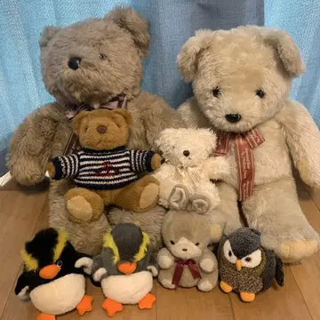 히로쿤하우스 hirokun house 봉제 인형 묶음 판매 곰 토끼