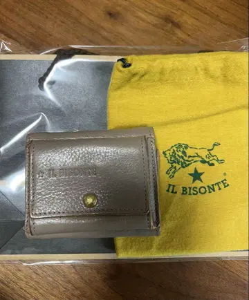 일비종떼 3단 폴더형 지갑 트리폴드 월렛 그레이지