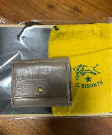 일비종떼 3단 폴더형 지갑 트리폴드 월렛 그레이지