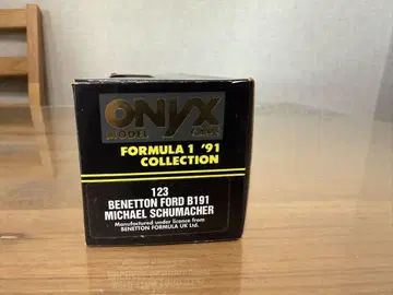 오닉스 1/43 123 BENETTON FORD B191 슈마허