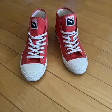 PUMA IBIZA 하이컷 오렌지 25cm