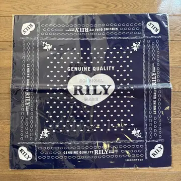 RILY 네이비 반다나 이마이치 류지