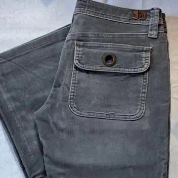 JOE'S JEANS 그레이 코듀로이 부츠컷