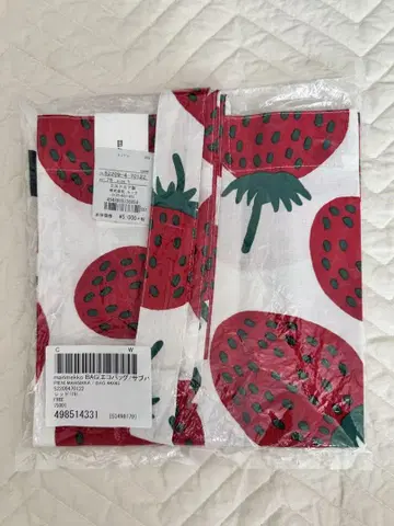 marimekko 만시카 토트백 딸기