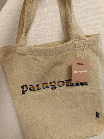 Patagonia 토트백 미사용 에코백 서브백 베이지