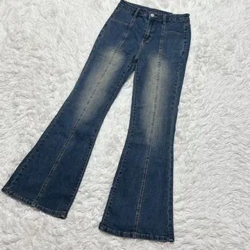 [ c6234 ] Dazy 데님 청바지 플레어 스트레치 y2k