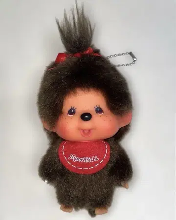 몽치치 얼굴 큰 SS 키체인 여아 마스코트 키링