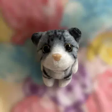 고양이 봉제 인형 리얼 애니멀