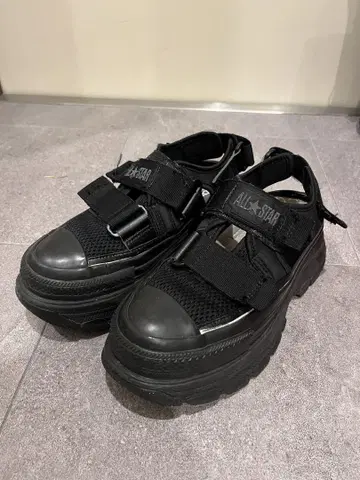 ALL STAR 블랙 스포츠 샌들