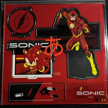 TGS DC X SONIC 소닉 아크릴 스탠드 더 플래시