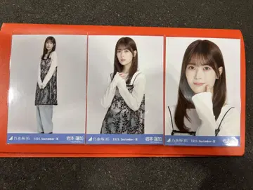 노기자카46 이와모토 렌카 스팽글 3종 컴프 브로마이드