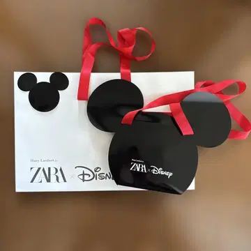ZARA Disney 팝업 한정판 종이 봉투