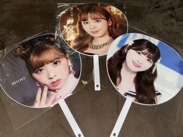 NIZIU MIIHI 부채 3세트