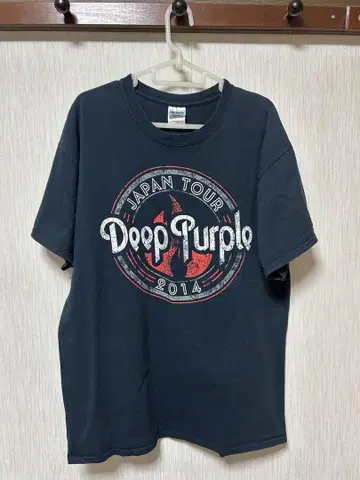 Deep Purple ROCK IN OSAKA 티셔츠 네이비