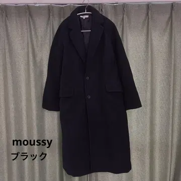 moussy 코트 블랙