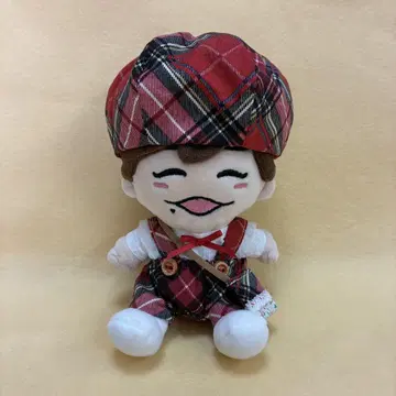 치비 누이 의류 누이 의류 빨간색 계열 체크 2 나니와단시