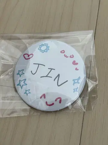 BTS JIN RUN SEOKJIN 캔뱃지 캡슐 토이