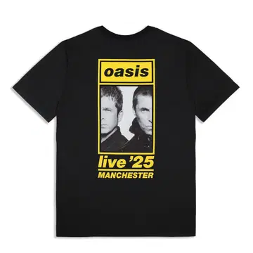 Oasis live'25 맨체스터 티셔츠