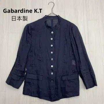 Gabardine K.T 린넨 시어 셔츠 블라우스 일본제 11
