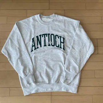 FREAK'S STORE 그레이 맨투맨 ANTIOCH